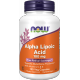 NOW Foods uztura bagātinātājs Alfa Liposkābe (Alpha Lipoic Acid) 100mg, 120 kaps.