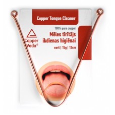 Copper Veda mēles tīrītājs no vara 15g 12cm