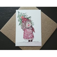 Mydesignpictures kartīte 10*7 cm Hedgehog