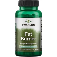 Swanson uztura bagātinātājs vielmaiņai Fat Burner, 60 tabl.