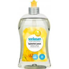 Sodasan trauku mazgāšanas līdzeklis ar citronu smaržu, 500ml
