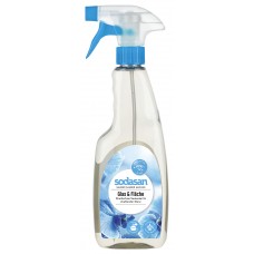 Sodasan stikla un virsmu tīrīšanas līdzeklis, 500ml