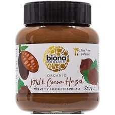 Biona BIO piena šokolādes un lazdu riekstu krēms, 350g