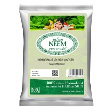 Indian Henna sausais Indijas nīma pulveris matiem un ādai, 100g