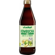 Voelkel bio kombučas dzēriens ar laimu un ingveru, 330ml