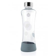Equa stikla ūdens pudele Metallic Silver, 550ml