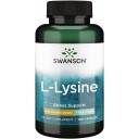 Swanson uztura bagātinātājs L-Lizīns (L-Lysine) 500mg, 100 kaps.
