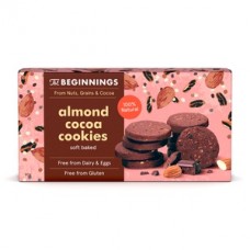 The Beginnings bezglutēna mandeļu cepumi ar kakao, 80g