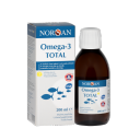 Norsan Omega 3 Total dabiska zivju eļļa ar citronu garšu, 200ml