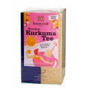 Sonnentor BIO kurkumas tēja ar rožu un plūškoka ziediem, 36g/18pac.