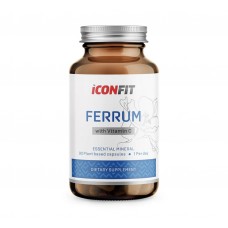 ICONFIT uztura bagātinātājs Dzelzs ar vitamīnu C, 90 kapsulas