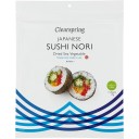 Clearspring jūraszāļu lapas Sushi Nori, 7gb.