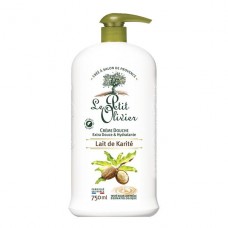 Le Petit Olivier krēmveida dušas želeja ar šī sviestu "Shea Milk", 750ml