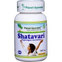 Planet Ayurveda uztura bagātinātājs Shatavari (šatavari, sparģelis), 60kaps.