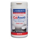 Lamberts uztura bagātinātājs Augstas devas kalcijs 800 mg ar D3 vitamīnu, 60 tabl.