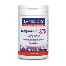 Lamberts uztura bagātinātājs Magnijs 375mg, 180 tabl.
