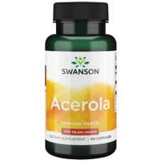 Swanson uztura bagātinātājs imunitātei* Acerola, 60 kaps.