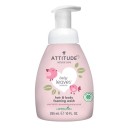 Attitude Eco Baby putas matu un ķermeņa mazgāšanai bērniem bez smaržas, 295ml