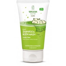 Weleda Kids dušas želeja un šampūns bērniem "Spirgtais laims", 150ml