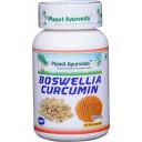 Planet Ayurveda uztura bagātinātājs Bosvēlija / Kurkuma (Boswellia / Curcumin), 60kaps.