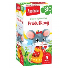 Apotheke BIO zāļu tēja bērniem bronhiem 20gb. x 1,5g