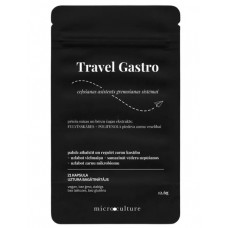 Microculture uztura bagātinātājs ar priežu mizas un čagas ekstraktiem Travel G, 21 kaps.
