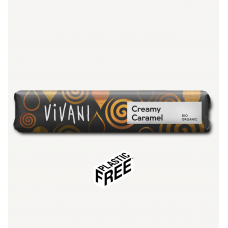 Vivani BIO Creamy Caramel piena šokolādes batoniņš ar karameļa krēma (35%) pildījumu, 40g 