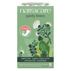 Natracare ikdienas biksīšu ieliktnīši Curved, 30gb