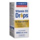 Lamberts uztura bagātinātājs Vitamīns D3 pilieni olīveļļā, 20ml / 600 pilieni