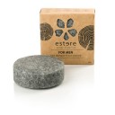 Estere Nature Cosmetics cietais šampūns / šampūnziepes vīriešiem, 60g