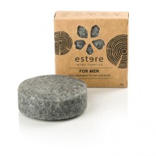 Estere Nature Cosmetics cietais šampūns / šampūnziepes vīriešiem, 60g