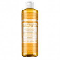 Dr. Bronner`s citrusu un apelsīnu šķidrās ziepes, 475ml