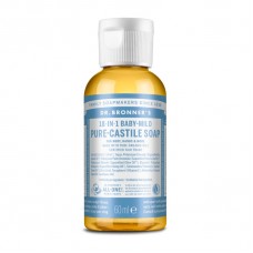 Dr. Bronner`s šķidrās ziepes bērniem, bez aromāta, 60ml