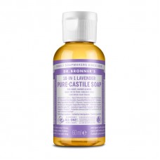 Dr. Bronner`s lavandas šķidrās ziepes, 60ml