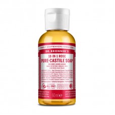Dr. Bronner`s rožu šķidrās ziepes, 60ml