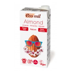 Ecomil BIO bezglutēna mandeļu dzēriens bez cukura, 1l