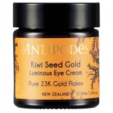Antipodes Kiwi Seed Gold izgaismojošs acu krēms ar kivi sēklu eļļu un zeltu, 30ml