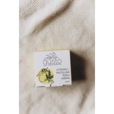 Gusto citronu un pačūlijas roku krēms, 50ml