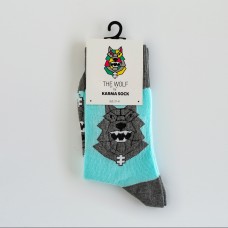 Karma Sock Vilks zeķes, zilas, 37-41. izmērs