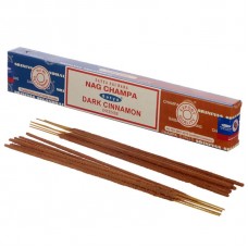 Satya smaržkociņi mix Nag Champa & Dark Cinnamon, 8x2g