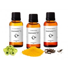 Daknang Immune Booster uztura bagātinātāju komplekts imunitātes stiprināšanai un alerģiju mazināšanai, 3 x 10ml