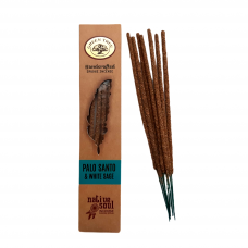 Green Tree Native Soul ar rokām darināti smaržkociņi "Palo Santo & White Sage", 8gb.