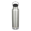 Klean Kanteen Classic Loop Cap termopudele sudraba (Brushed Stainless), 592ml