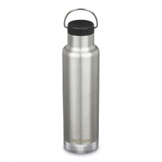 Klean Kanteen Classic Loop Cap termopudele sudraba (Brushed Stainless), 592ml