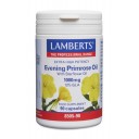 Lamberts uztura bagātinātājs Attīrīta naktssveces eļļa 1000mg, 90 kaps.