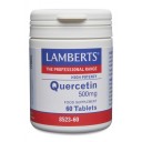 Lamberts uztura bagātinātājs Augstas iedarbības kvercetīns 500mg, 60 tabl.