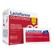 Lactoflorene® COLESTEROLO uztura bagātinātājs holesterīna kontrolei, 20pac.T-WIN / 96g