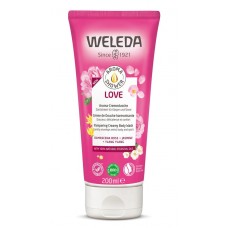 Weleda savvaļas rožu krēmveida dušas ziepes "Love", 200ml