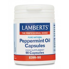 Lamberts uztura bagātinātājs Dabīga Piparmētru eļļa 100mg, 90 kaps.