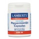 Lamberts uztura bagātinātājs Dabīga Piparmētru eļļa 100mg, 90 kaps.
